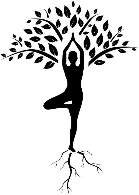 Omz Yoga Tree - Yoga Tree Pose Drawing (686x800), Png Download