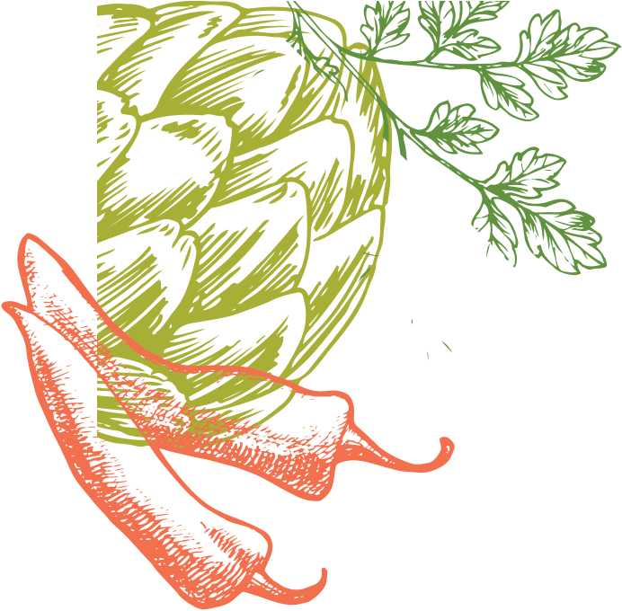 Past Winners - Organic Vegetables By Adehoidar - Customized Wallpaper (692x680), Png Download