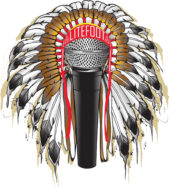 Litefoot Mic Logo Png - Native American Happy Holidays (544x600), Png Download