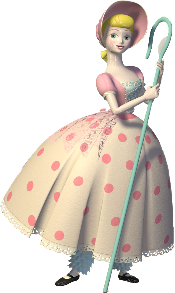 Bo Peep - Toy Story Vs The Secret Life Of Pets (592x992), Png Download