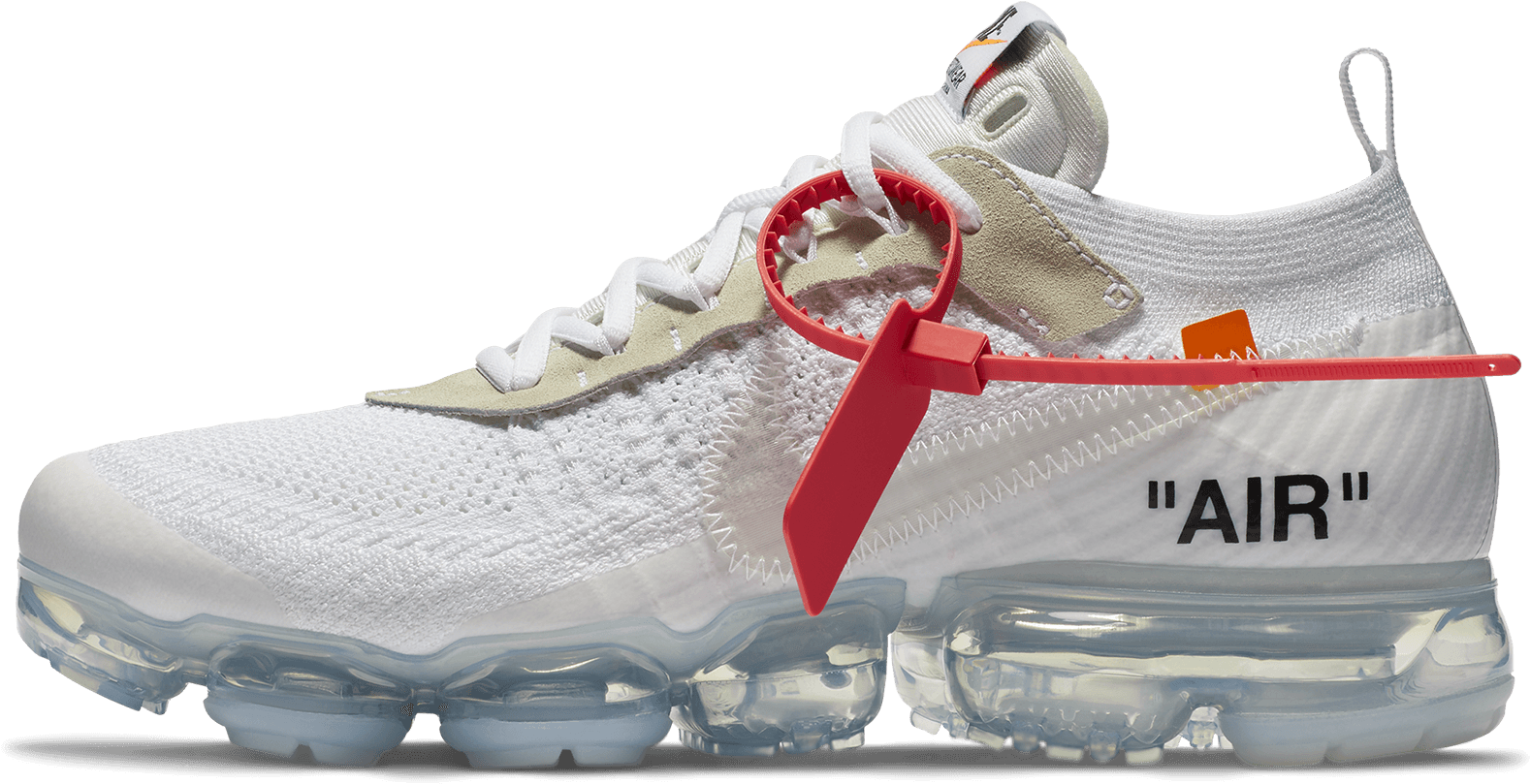 Nike Png White Svg Royalty Free Library - Nike Air Vapormax White (2000x2000), Png Download