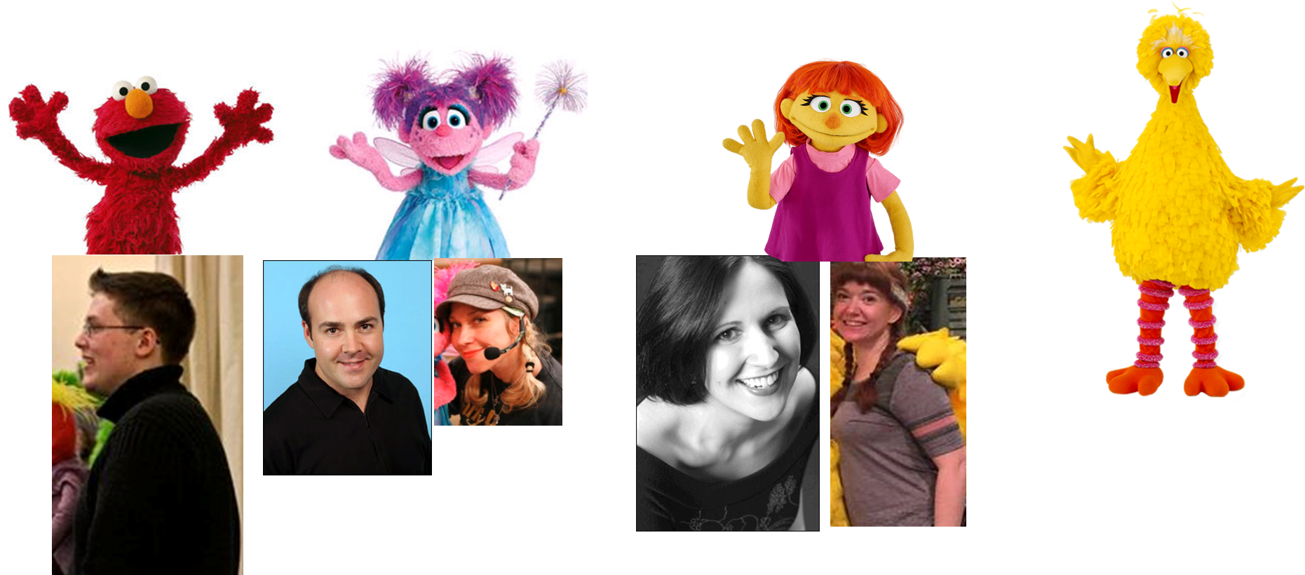 Muppet Wiki Behind The Scenes Photos Sesame Street - Roommates Sesame Street Abby Peel & Stick Giant (1868x833), Png Download