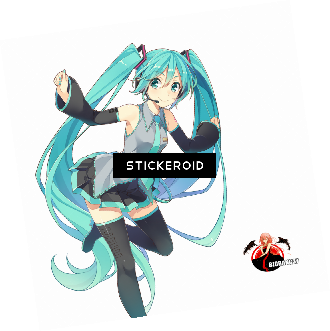Hatsune Miku (1155x1156), Png Download