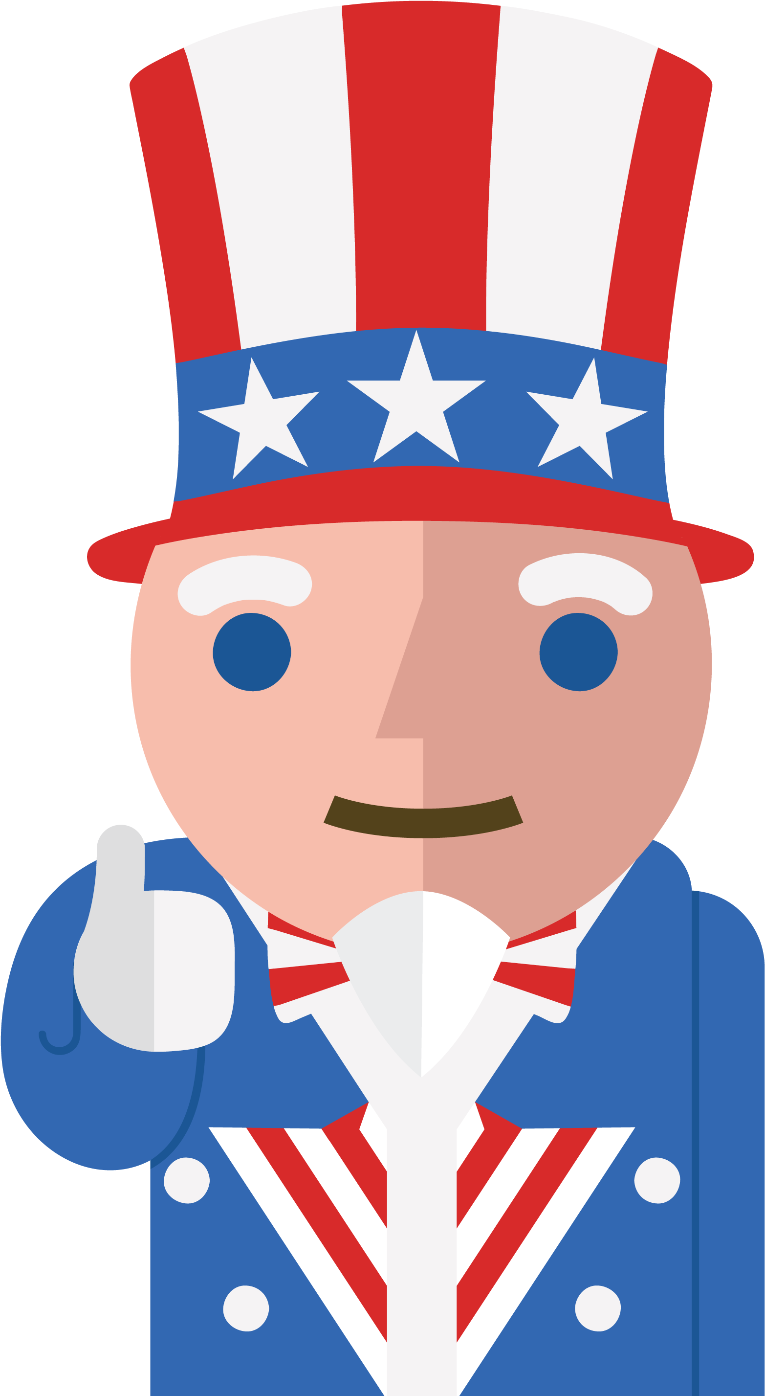Unclesamthumbsup (3072x3072), Png Download