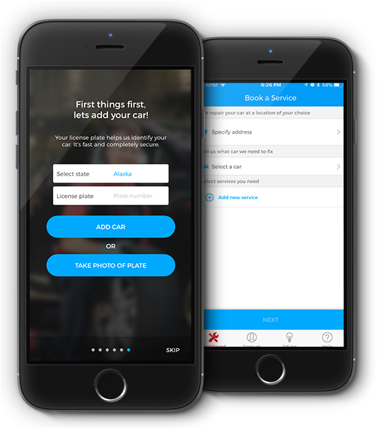Slider Phone - Mechanic (560x620), Png Download
