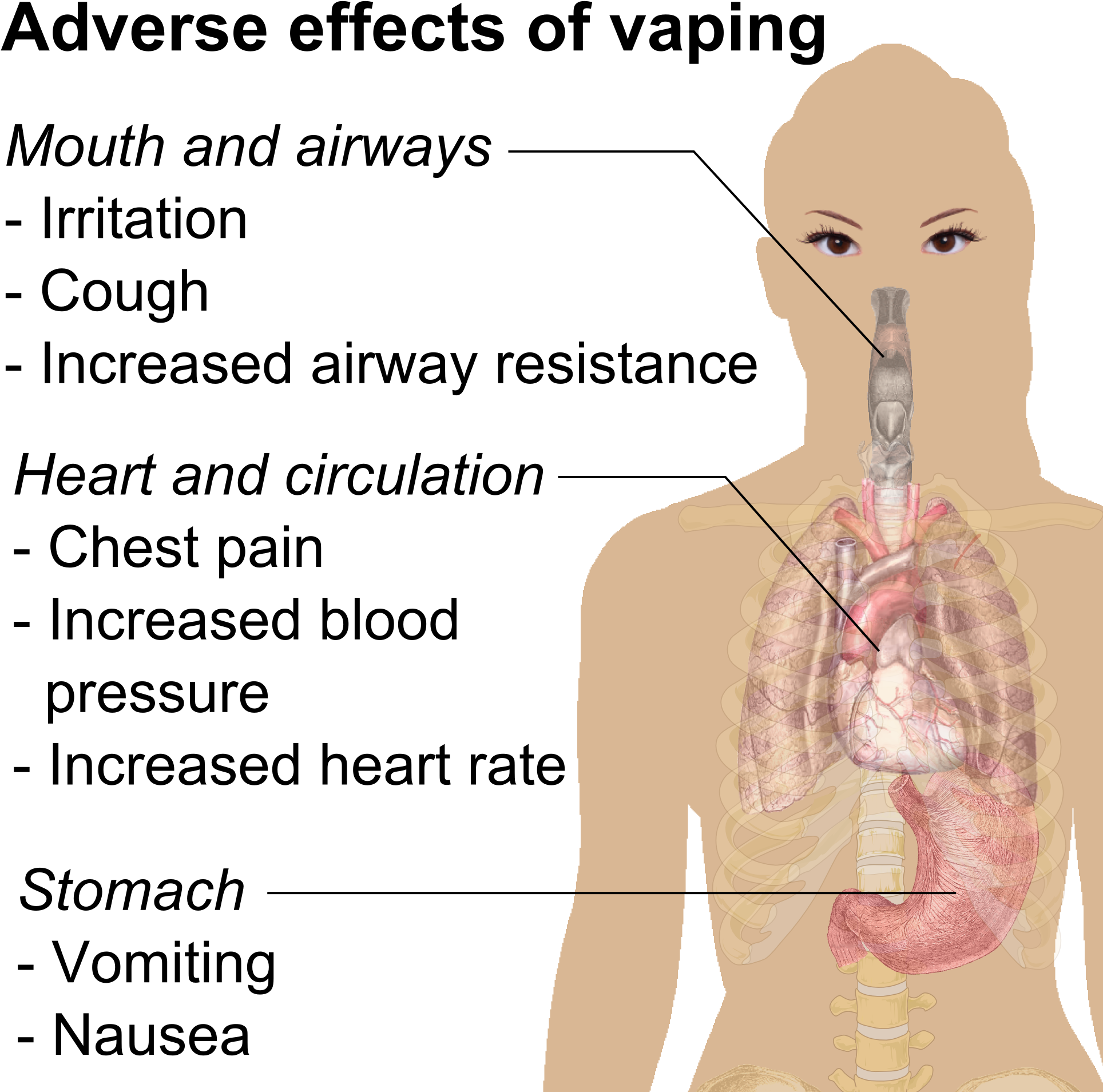 Toto, We're Not In Kansas Anymore - Side Effects Of Vaping (2000x2000), Png Download