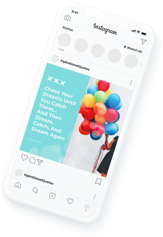 Colorful Inspirational Quotes Templates Pack - Portable Communications Device (555x806), Png Download