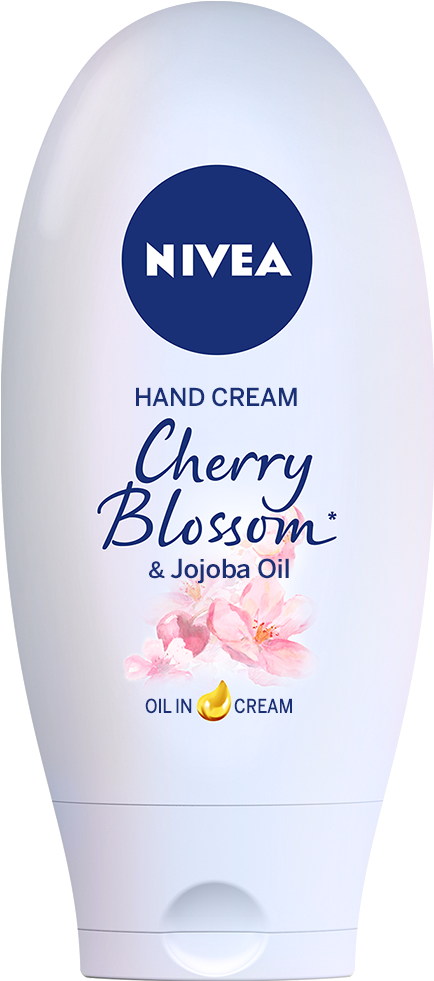 Hand Care - Nivea Cherry Blossom And Jojoba Oil Lotion - 400ml (1010x1180), Png Download