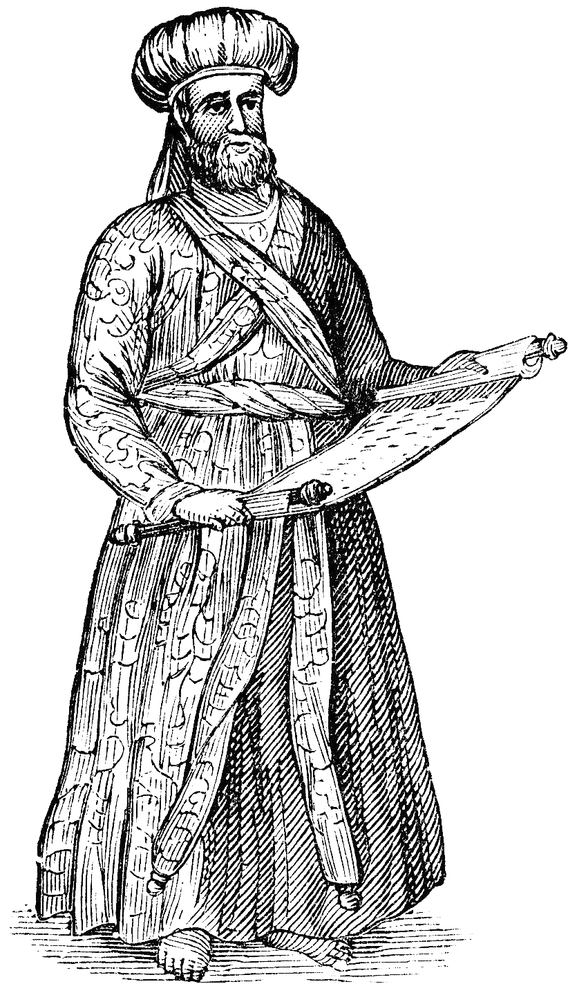 Costumes Of Priests - Jewish Priest (856x1461), Png Download