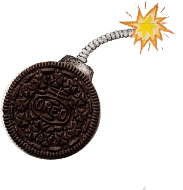 Free Png Oreo Png Images Transparent - Oreo Bomb (850x646), Png Download