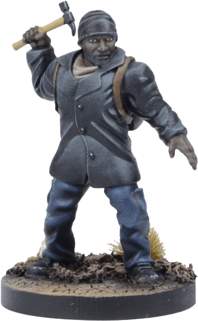 Walking Dead: Tyreese Booster (709x709), Png Download