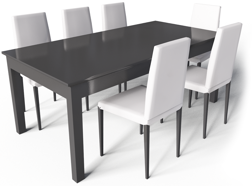 3d Furniture Png (1000x737), Png Download