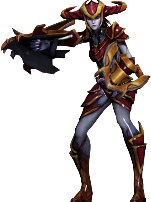 Download Zip Archive - Shyvana In Game Model (750x650), Png Download