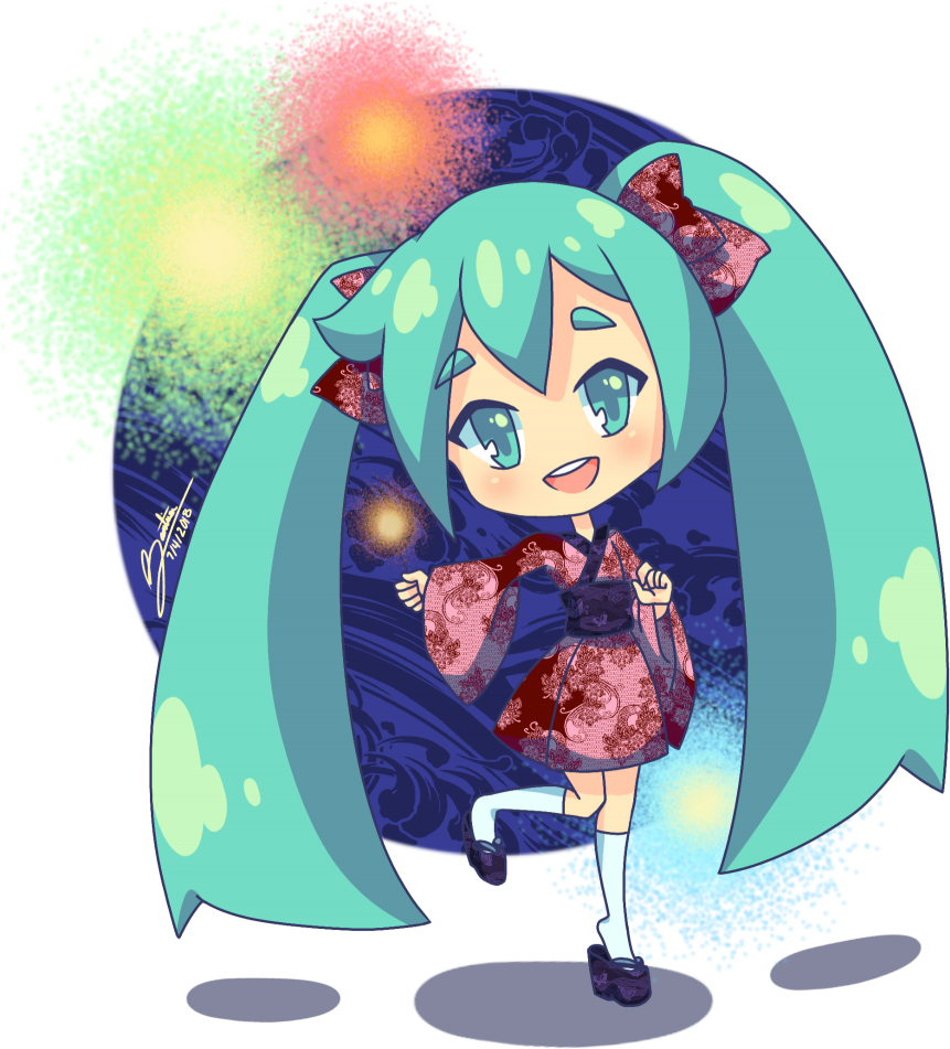 Hatsune Miku By Beautiazn - Illustration (900x1000), Png Download