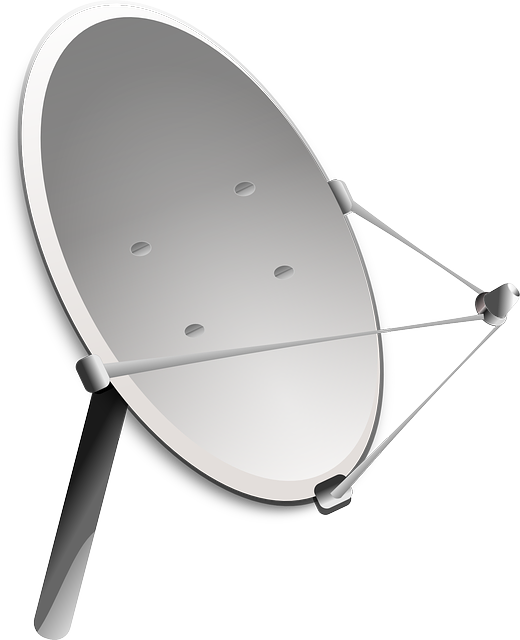 Antenna, Broadcast, Satellite, Television, Transmitter - Antena Transparente (520x640), Png Download
