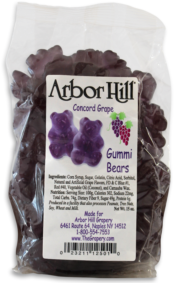 Photo Of Grape Gummi Bears - Grape (1000x1000), Png Download