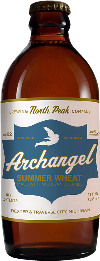 Archangel Web Bottle - Best Beer Packaging Designs (858x1159), Png Download
