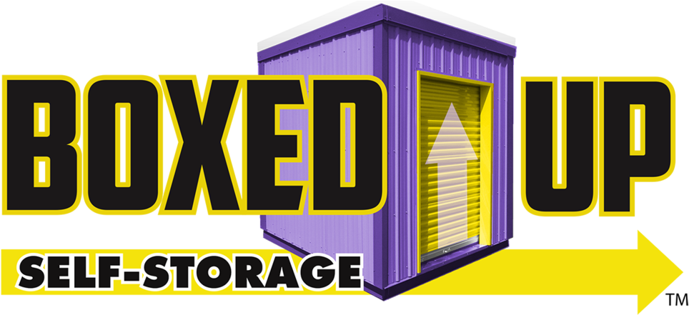 Boxed Up - Boxed Up Self Storage (1000x448), Png Download