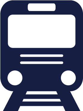 By Train - Vector Graphics (800x450), Png Download