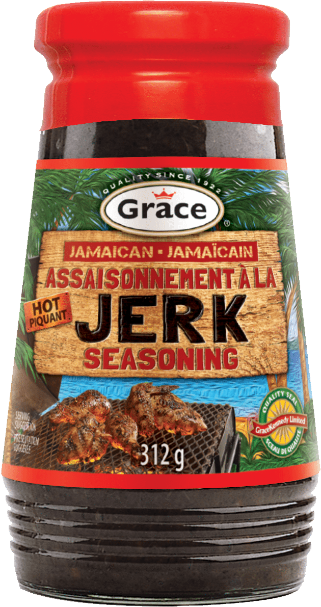 Ingredients - - Grace Jerk Seasoning Mild (1062x1524), Png Download