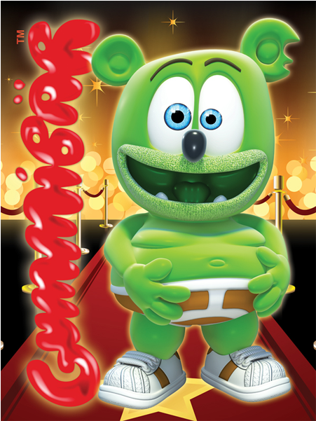 Full Color Glossy Red Carpet Poster - Gbi Inc Nb Gummiba R The Gummy Bear Spiral Notebook (600x600), Png Download