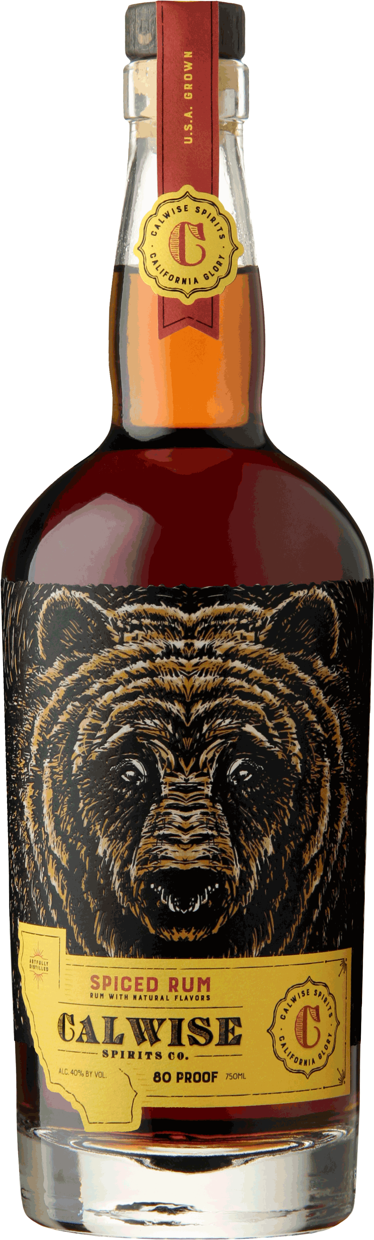 Calwise Rum (1317x4135), Png Download