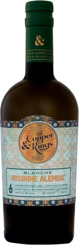 Enjoy In The Composition Of Elegant & Imaginative Cocktails - Copper & Kings Blanche Absinthe (333x1024), Png Download