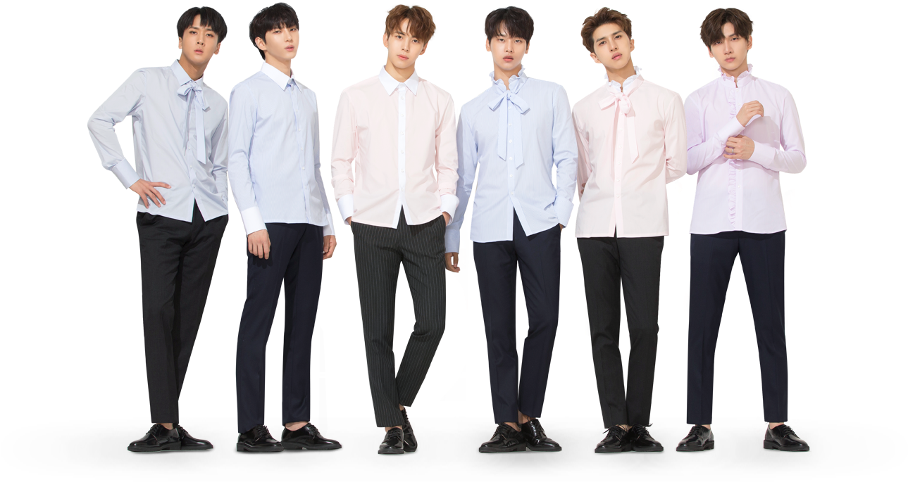 Model - Hyuk Vixx Ivy Club (1523x808), Png Download
