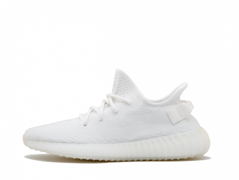 Yeezy Boost 350 V2 2017 "triple White" - Yeezy 350 Boost V2 Cp9366 Cream Triple White (800x800), Png Download