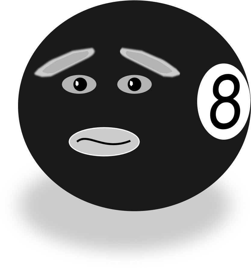 How To Set Use Uncertain Eight Icon Png (856x900), Png Download