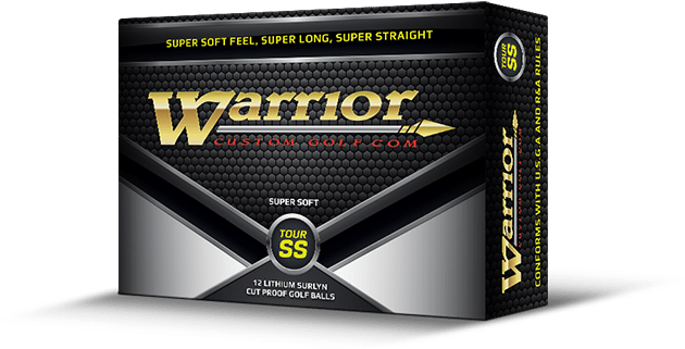 Tour Ss Golf Balls - Warrior Tour Ss Golf Ball - 1 Dozen (700x455), Png Download