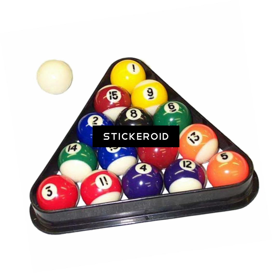 Billiard Balls Sports - Pool Balls (1128x1129), Png Download