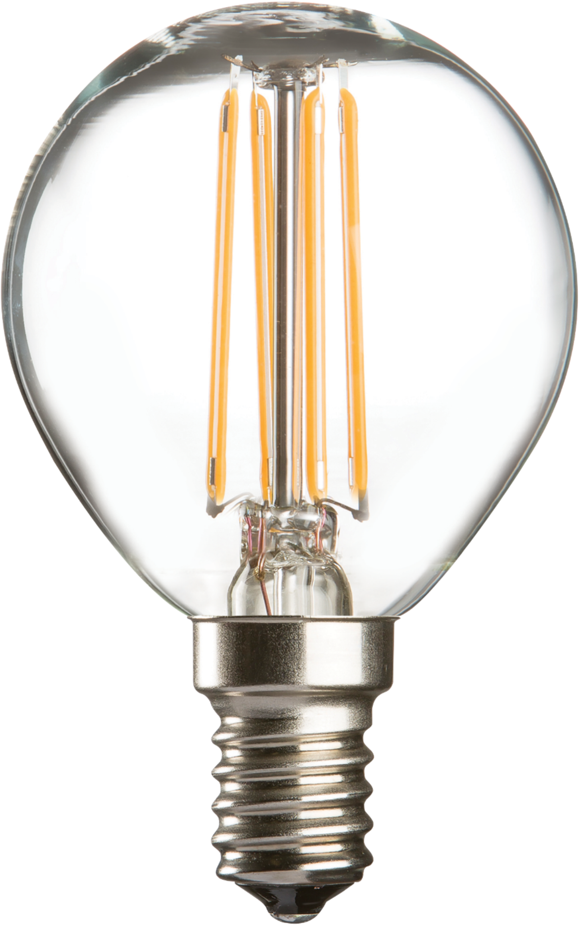 Casell Filament Led Golf Ball 240v 4w E14 440lm 2800 (2048x2048), Png Download