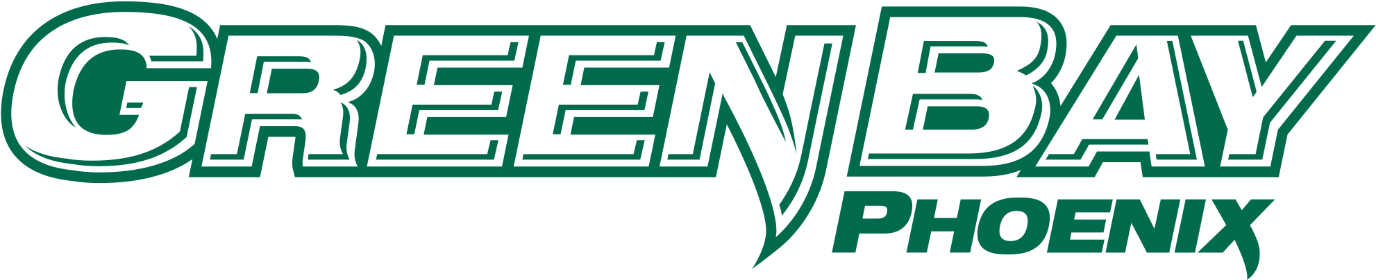 Open - Green Bay Phoenix Basketball Logo (2000x423), Png Download