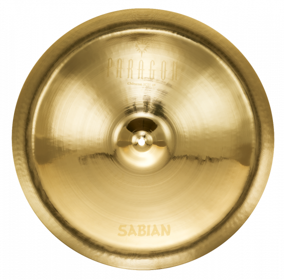 Sabian 20" Paragon Chinese Brilliant Finish - Hi-hat (568x560), Png Download