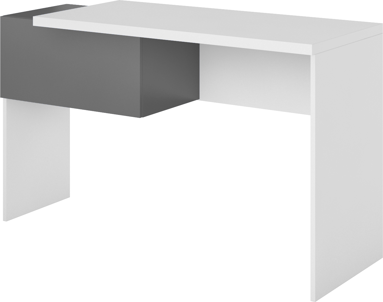 Yeti Y-08 Computer Desk - Pracovní Stůl Levý Ice Ic-08l (1332x1049), Png Download