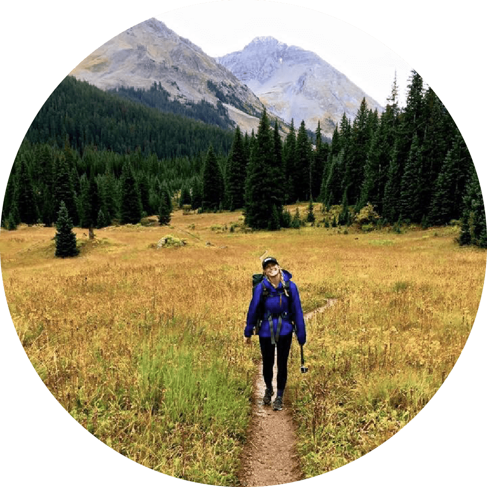 Kasey Fox - Backpacking (1000x1000), Png Download