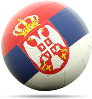 Download Flag Icon Of Serbia At Png Format - Serbia Soccer Ball Png (640x480), Png Download