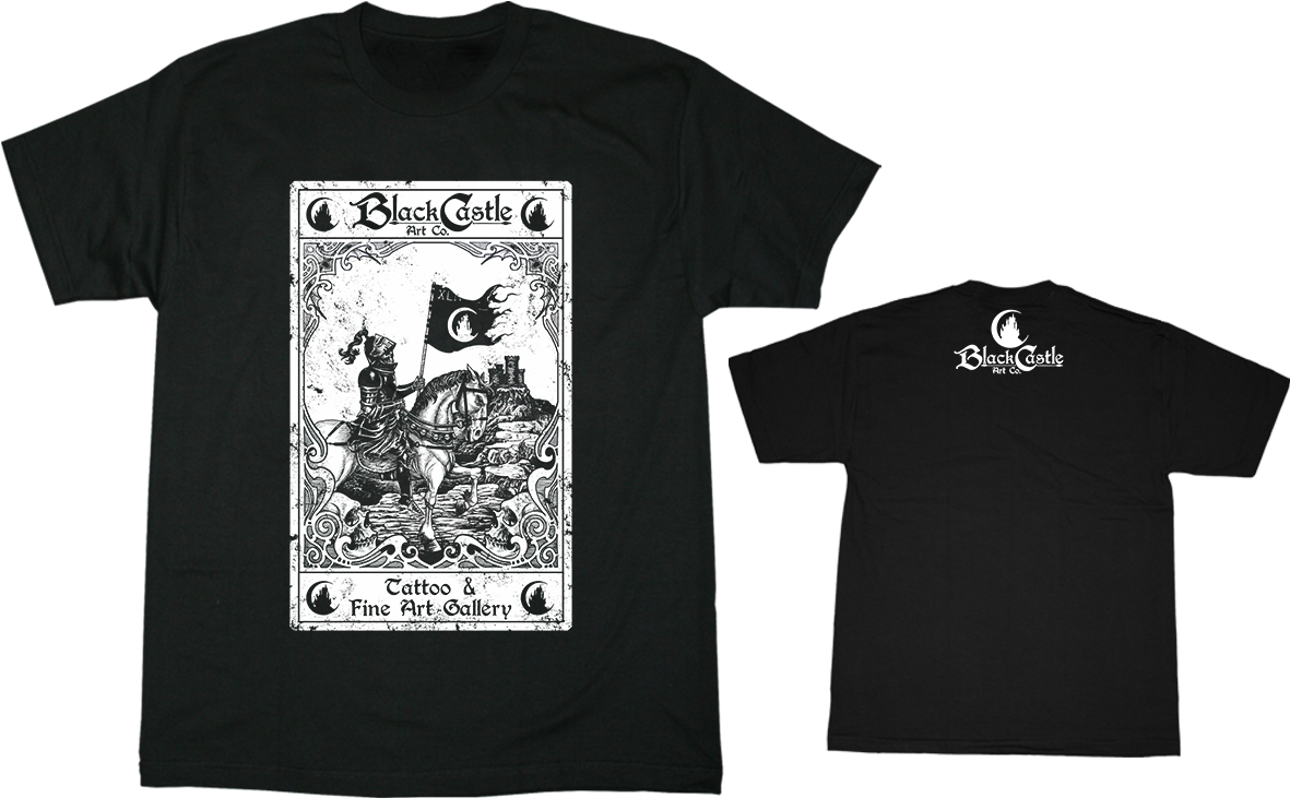 Image Of Black Castle Tee - Sullen Clothing (1200x787), Png Download