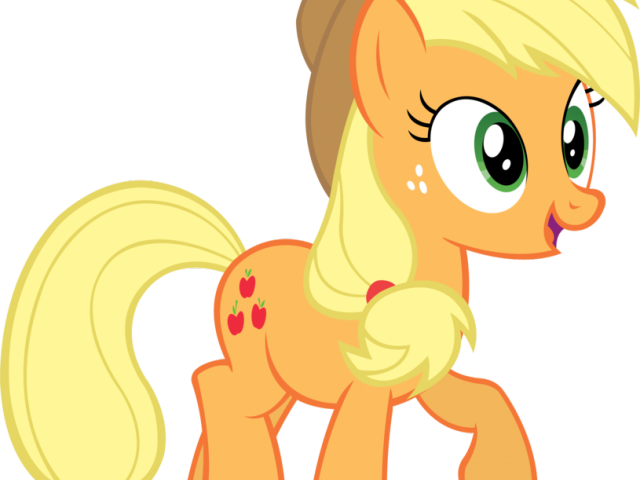 My Little Pony Png Transparent Images - My Little Pony Apple Jack (640x480), Png Download