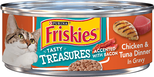 Shop Now - Bacon Cat Food (700x489), Png Download