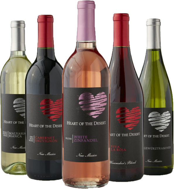 Discover Our Story - Heart Of The Desert Wine (594x645), Png Download