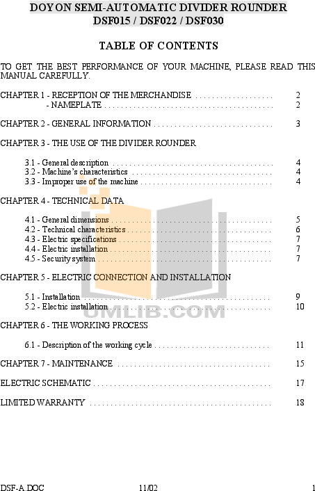 Doyon Other Dsf030 Divider Rounders Pdf Page Preview - Insurance (612x792), Png Download