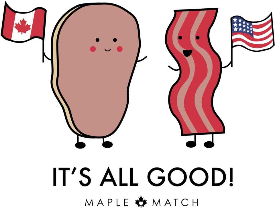 Bacon Lover Tshirt-01 - Maple Match (1000x1143), Png Download