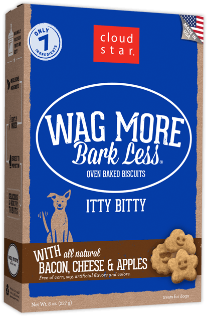 Cloud Star Itty Bitty Buddy Biscuits Bacon And Cheese - Cloud Star Wag More Bark Less Oven Baked Itty Bitty (650x650), Png Download