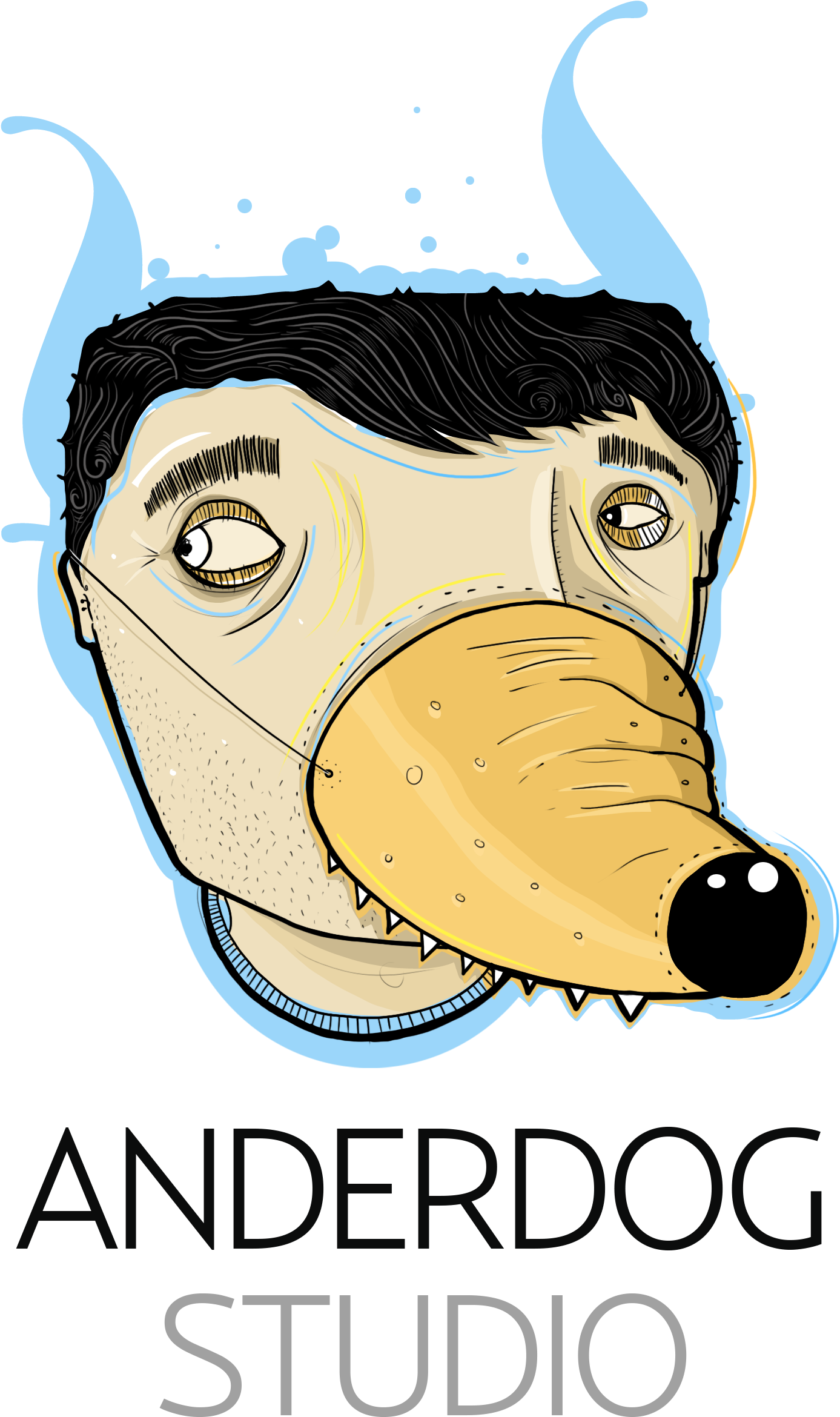 Andres Guerrero - Cartoon (1623x2567), Png Download