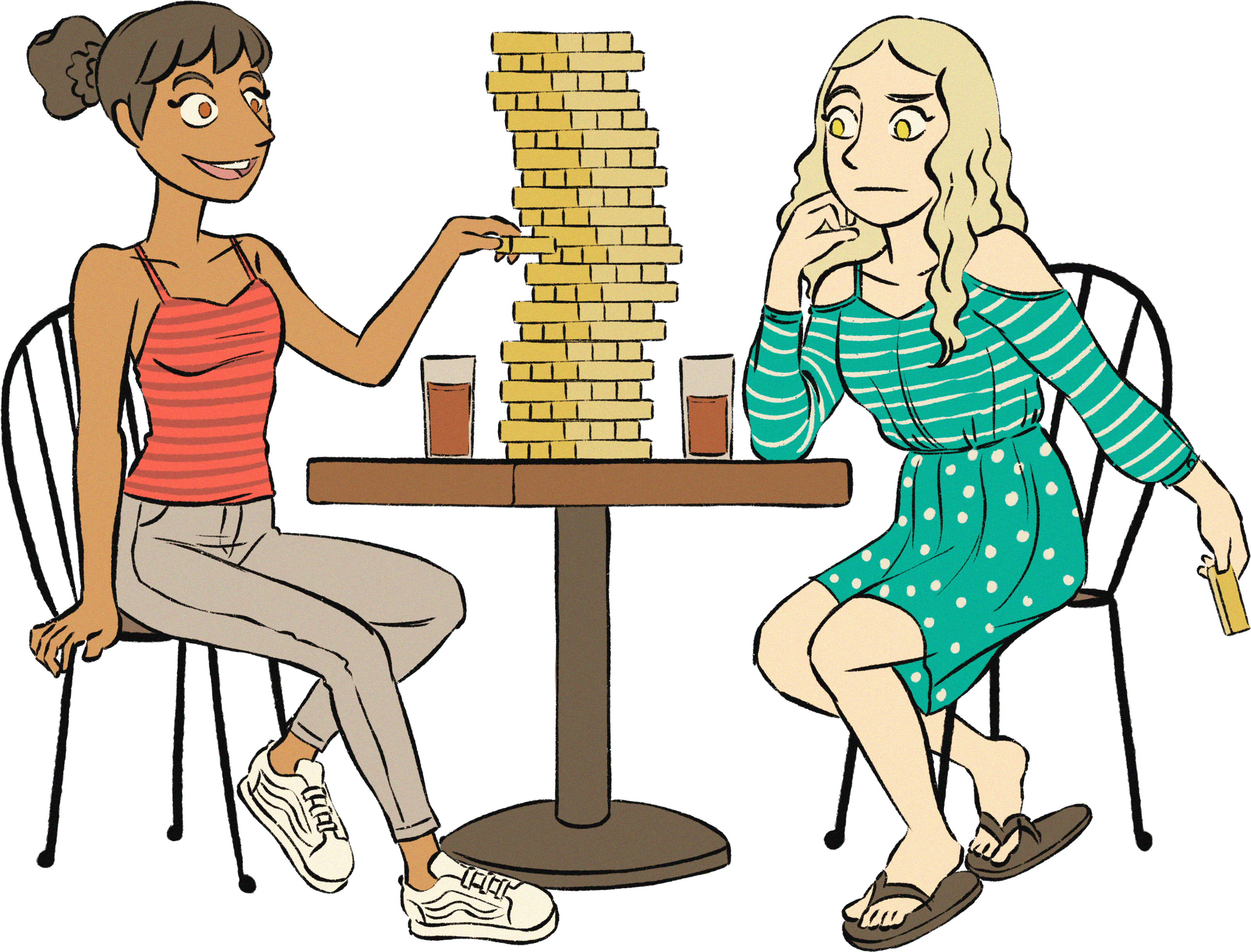 Games Jenga (3235x2463), Png Download