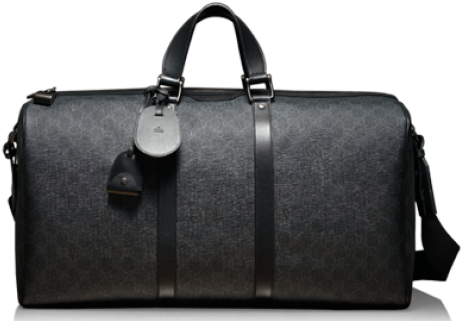 Leather Duffle Bag Png (640x480), Png Download