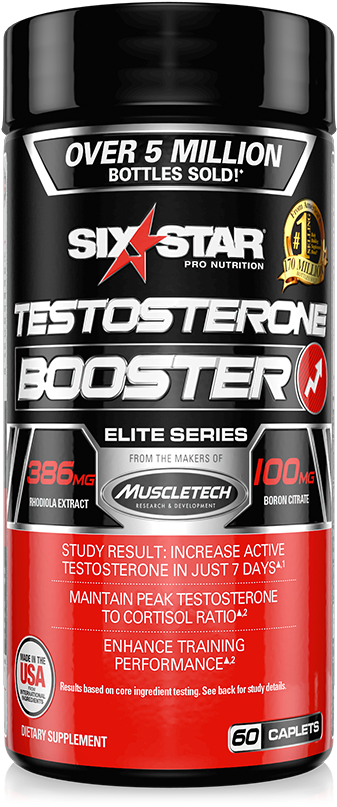Testosterone Booster - Muscletech (600x850), Png Download