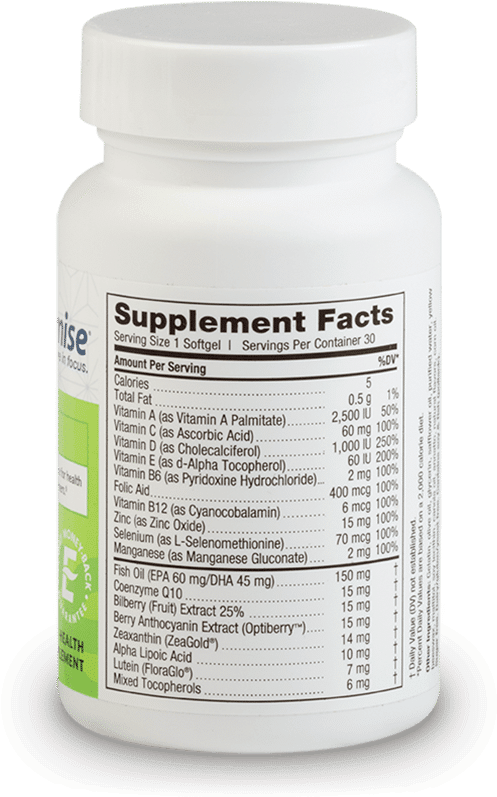 Eyepromise Vizual Edge - Eye Promise Vizual Edge - 30 Softgels (850x850), Png Download